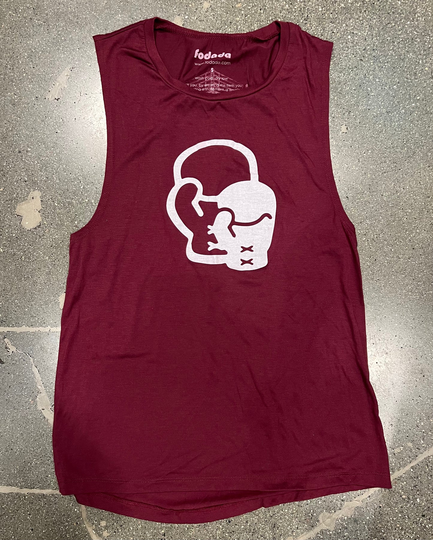 BOXHAUS Maroon Tank
